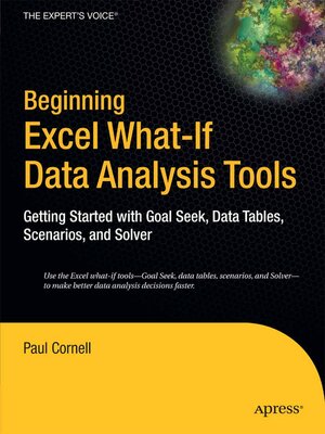 cover image of Beginning Excel What-If Data Analysis Tools